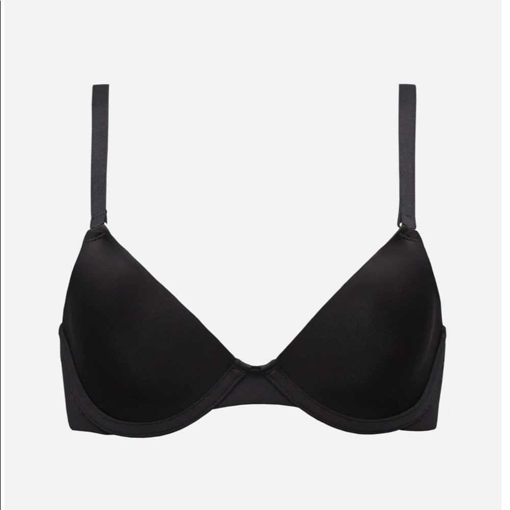 Cuup Triangle Bra - 32G - black